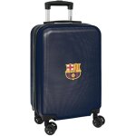 Trolley de cabine - safta - f. c. barcelona - 20 pouces - coque rigide abs - 4 roulettes 360�