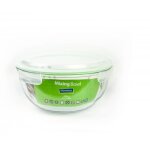 Saladier 4l en verre avec couvercleglasslock