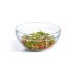 Saladier empilable en verre transparent - luminarc - d: 29 cm