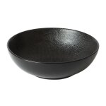 Saladier vésuvio noir 24 cm - table passion Saladier vésuvio noir 24 cm - table passion