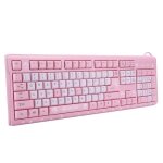 Clavier usb - salalis - modèle mignon ultra - mince - couleur rose - filaire - Étanche Clavier usb - salalis - modèle mignon ultra - mince - couleur rose - filaire - Étanche