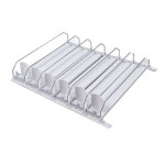 Salalis distributeur de soda automatique réglable organisateur de boissons pour frigo Salalis distributeur de soda automatique réglable organisateur de boissons pour frigo