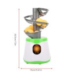Lanceur de tennis de table - salalis - automatique - l�ger - portable - 10 balles incluses