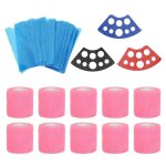 Salalis housses pour stylos de tatouage avec bandes antid�rapantes couvertures bleues de machine de stylo ...