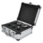 Salalis jeu de scies - cloches jeu de scies cloche 6 en 1 pour carreaux de diamant perceuse  noyau creux ...
