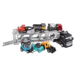 Salalis jouet de camion de transport 7 en 1 camion de transport jouet jeux dactivite avec v�hicule ding�nierie ...
