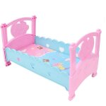 Salalis jouets de maison de jeu mini lit de poupe de simulation meubles de berceau maison de jeu pour ...