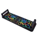 Salalis planche de pompes multifonctionnelle pliable pour entranement musculaire