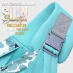 Salalis porte - b�b� sling sling porte - b�b� wrap porte - b�b� portable doux coton sling b�b� infant ...