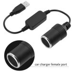 Salalis prise allume - cigare usb vers 12v pour voiture port usb vers 12v allume - cigare de voiture ...