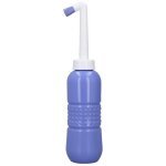 Bidet portable - salalis - mod�le 650ml - couleur bleu - mat�riau plastique - accessoires inclus