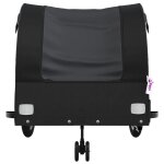 Salalis - remorque de vlo noir 45 kg fer - dx5684