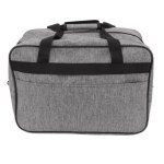 Sac fourre - tout pour machine � coudre salalis - blanc - dimensions 46 x 23 x 31 cm