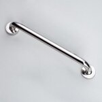 Salle de bains baignoire toilettes rambarde inox barre dappui douche de securite de soutien poignee porte ...