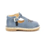 Salom�s - aster - bimbo - 2 - bleu - cuir - enfant