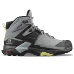 Bottes de randonne pour femme - salomon x ultra 4 mid winter ts cswp w - gris - respirant