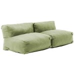 Salon de jardin modulable 2 places vert cactus mixi oviala