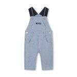 Salopette boss bleue pour b�b� en coton