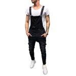 Salopette en jean homme - noir