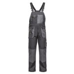 Salopette de travail comfort plus taille 42 couleur gris protection oxford 10 poches vito
