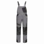 Salopette de travail - north ways - stampe gris / noir t. s 1203 s