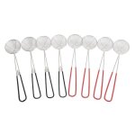 Louche � passoire - salutuya - 8pcs - acier inoxydable - long manche - multifonctionnelle