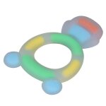 Salutuya anneau de dentition pour bébé jouet de dentition pour bébé ours en silicone texture douce bpa ... Salutuya anneau de dentition pour bébé jouet de dentition pour bébé ours en silicone texture douce bpa ...