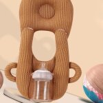 Salutuya chaise longue dauto - alimentation pour bb salutuya oreillers puericulture bebe marron respirant ...