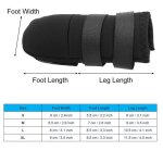 Salutuya chaussures pour chien lot de 2 bottes pour chiens de différentes tailles avec deux sangles réglables ... Salutuya chaussures pour chien lot de 2 bottes pour chiens de différentes tailles avec deux sangles réglables ...