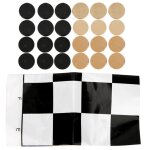 Salutuya dames internationales jeu de dames en bois 24 pièces jeu déchecs en bois avec échiquier jouet ... Salutuya dames internationales jeu de dames en bois 24 pièces jeu déchecs en bois avec échiquier jouet ...