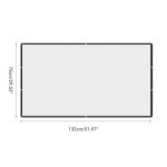 Salutuya cran de projection portable cran de projection cran de projection pliable portable pour cinma ...