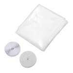 Salutuya film disolation de fentre dhiver film isolant pour fentre intrieure adhsif arrire attaches ...