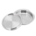 Capsule de caf - salutuya - rutilisable en acier inoxydable - compatible senseo - conomique et cologique ...