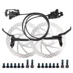 Freins hydrauliques - salutuya - vtt - aluminium - installation rapide - levier 3 doigts Freins hydrauliques - salutuya - vtt - aluminium - installation rapide - levier 3 doigts