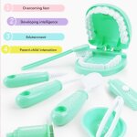 Salutuya jouet de jeu de simulation de médecin kit de dentistes pour enfants 9 pièces médecin faisant ... Salutuya jouet de jeu de simulation de médecin kit de dentistes pour enfants 9 pièces médecin faisant ...