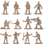Salutuya jouet de mini soldats en plastique figurines de soldats modle de scne de larme mini jeux ...