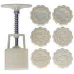 Moule à gâteau de lune - salutuya - 50g - abs de qualité alimentaire - ajustable - facile à utiliser Moule à gâteau de lune - salutuya - 50g - abs de qualité alimentaire - ajustable - facile à utiliser