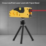 Salutuya niveau laser croix et point avec trépied outil dalignement dangle droit Salutuya niveau laser croix et point avec trépied outil dalignement dangle droit