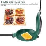 Po�le � frire - salutuya - pliable multifonctionnelle - double face - antiadh�sive - acier titane