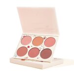 Blush - salutuya - palette de fard  joues mate - 6 couleurs - longue dure - ingrdients srs