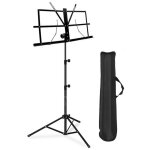 Salutuya pupitre  partitions pliable support de partition de musique pliable noir gain de place hauteur ...