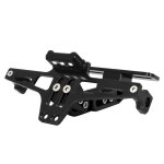 Salutuya support de plaque dimmatriculation pour moto support de plaque dimmatriculation t�lescopique ...