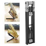 Salutuya support de saxophone support universel pliable pour saxophone alto support portable support ...