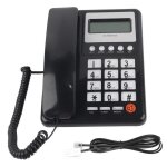 Salutuya tlphone fixe filaire  domicile kxt8001cid tlphone filaire identification de lappelant telephonie ...