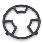 Salutuya trivets en fonte anti - d�rapants pour gazini�re - support casserole - robuste et anti - rouille ...