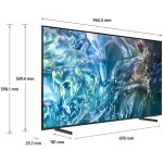Samsung 43q60d - tv qled 43 (109 cm) - 4k uhd 3840x2160 - quantum hdr - smart tv - gaming hub - 3xhdmi ...