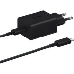 Samsung chargeur secteur ultra rapide 45w + cbl usb c noir Samsung chargeur secteur ultra rapide 45w + cbl usb c noir