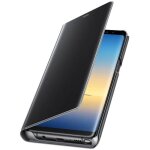 Samsung clear view cover stand note8 - noir