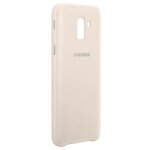 Samsung coque double protection j6 - or