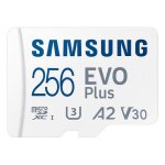 Samsung evo plus carte tf 256 go u3 a2 v30 carte micro sd haute vitesse jusqu 130 mo - s vitesse de ...